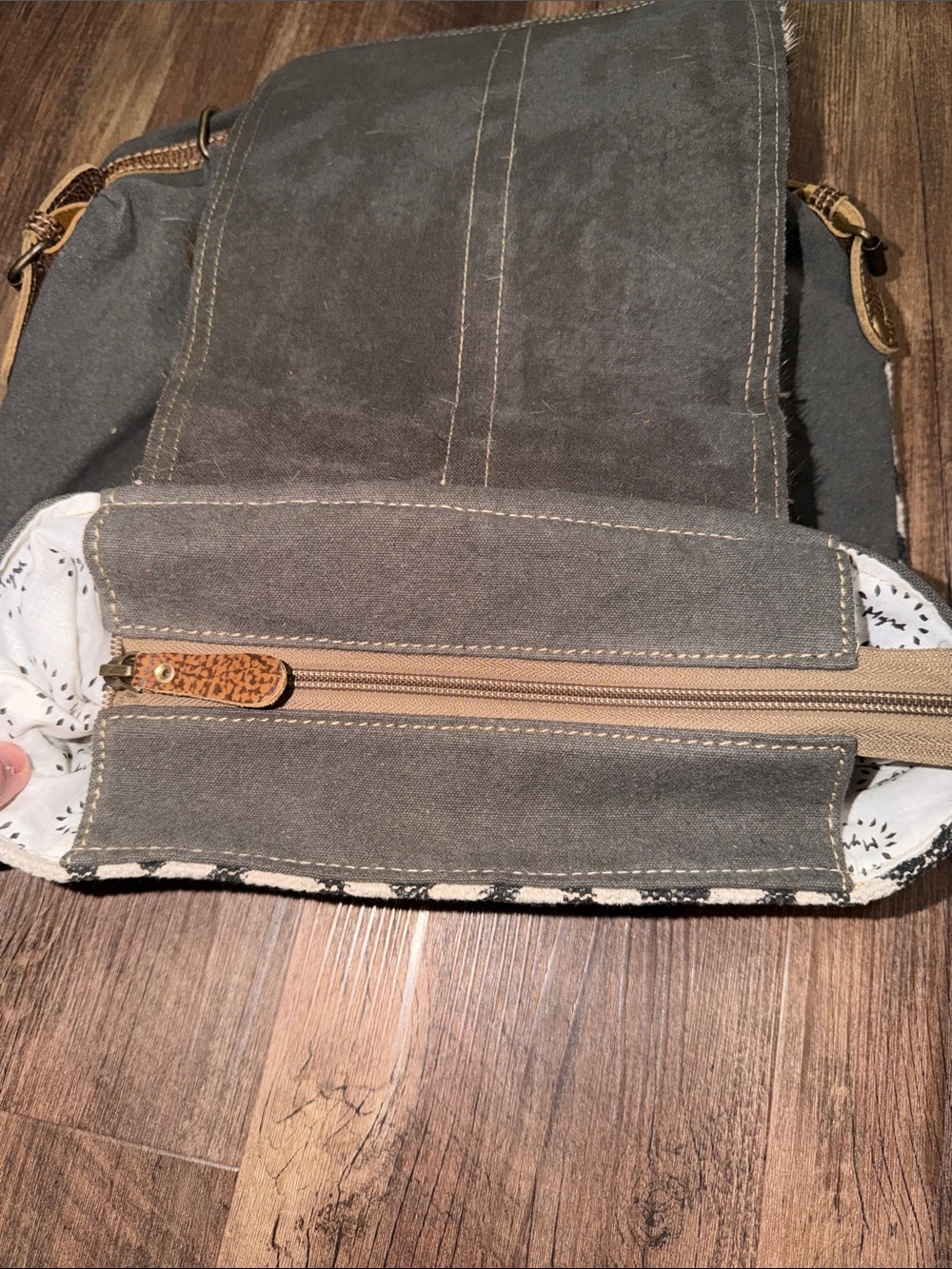 Myra Frost Backpack/ Purse NWT Cow Print - Picture 5 of 7